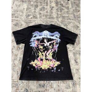 Represent Reign in Pain‎ Graphic T-Shirt Black Distressed Streetwear Tee